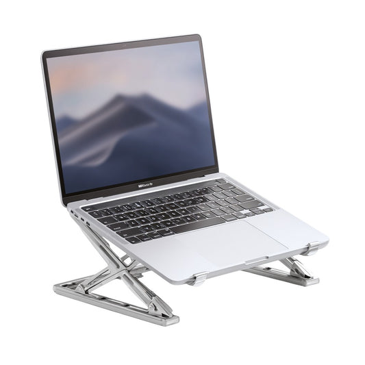 Falvoro Aluminum Laptop Stand - Studio Silver