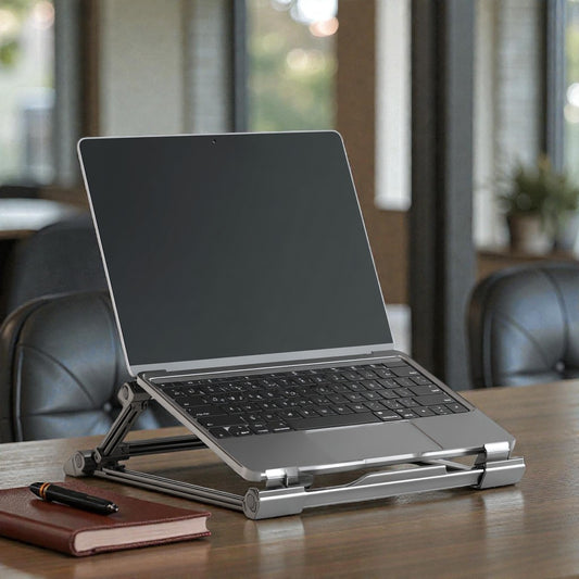 Falvoro Aluminum Laptop Stand - Space Grey